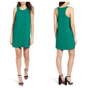 Leith Green Racerback Shift Dress Size Small